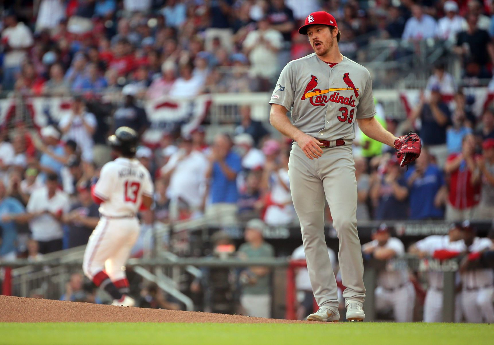 St. Louis Cardinals vs Atlanta Braves, Game 1 NLDS in Atlanta